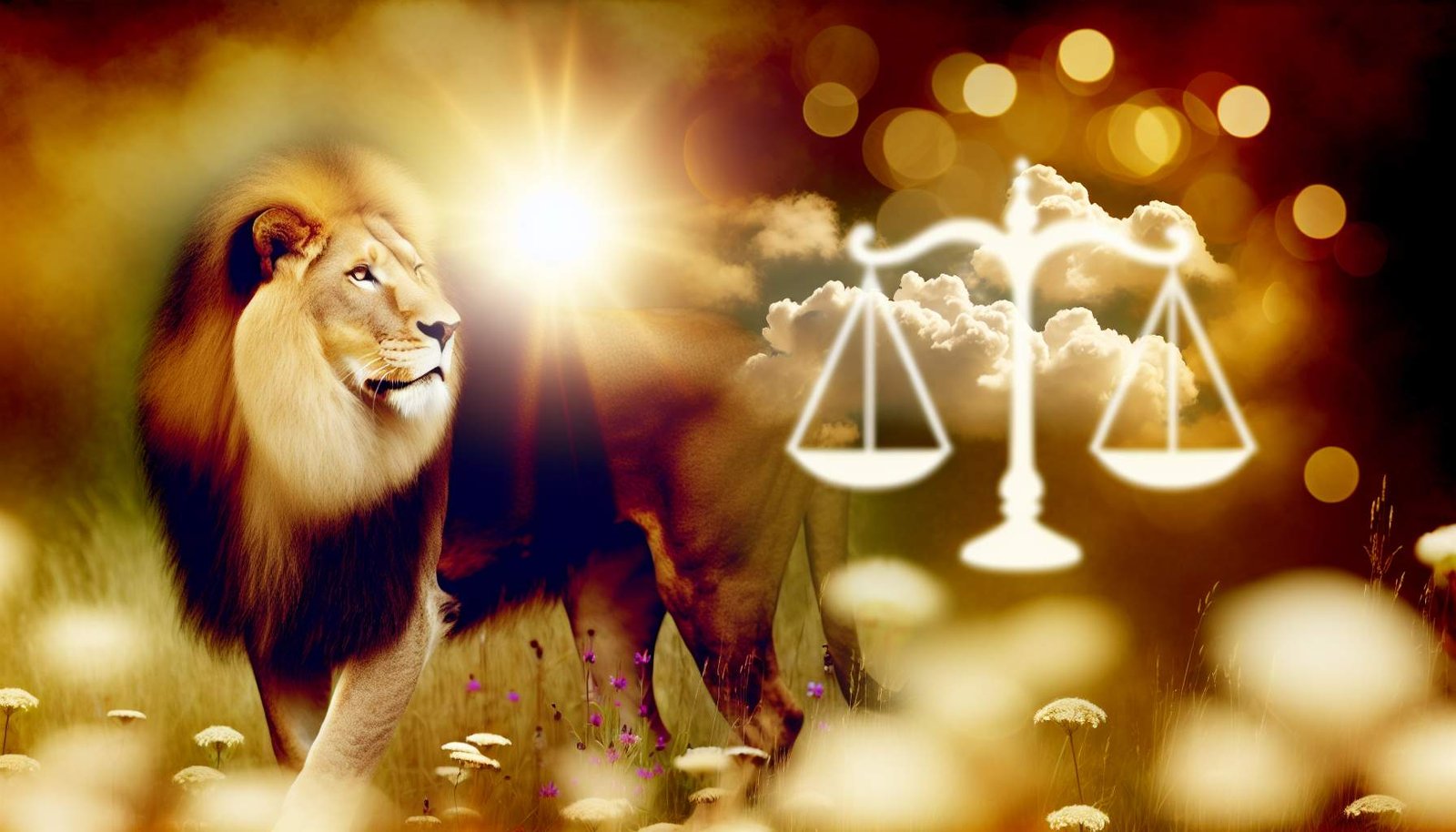 Lion ascendant Balance