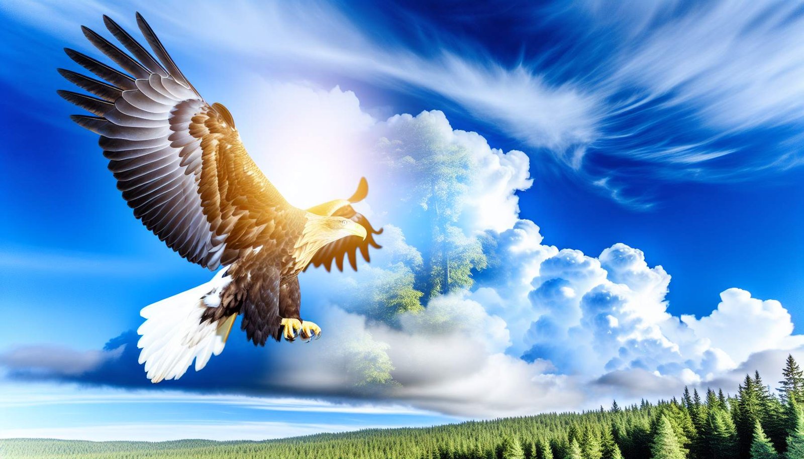 Aigle spirituel : découvrez son message puissant