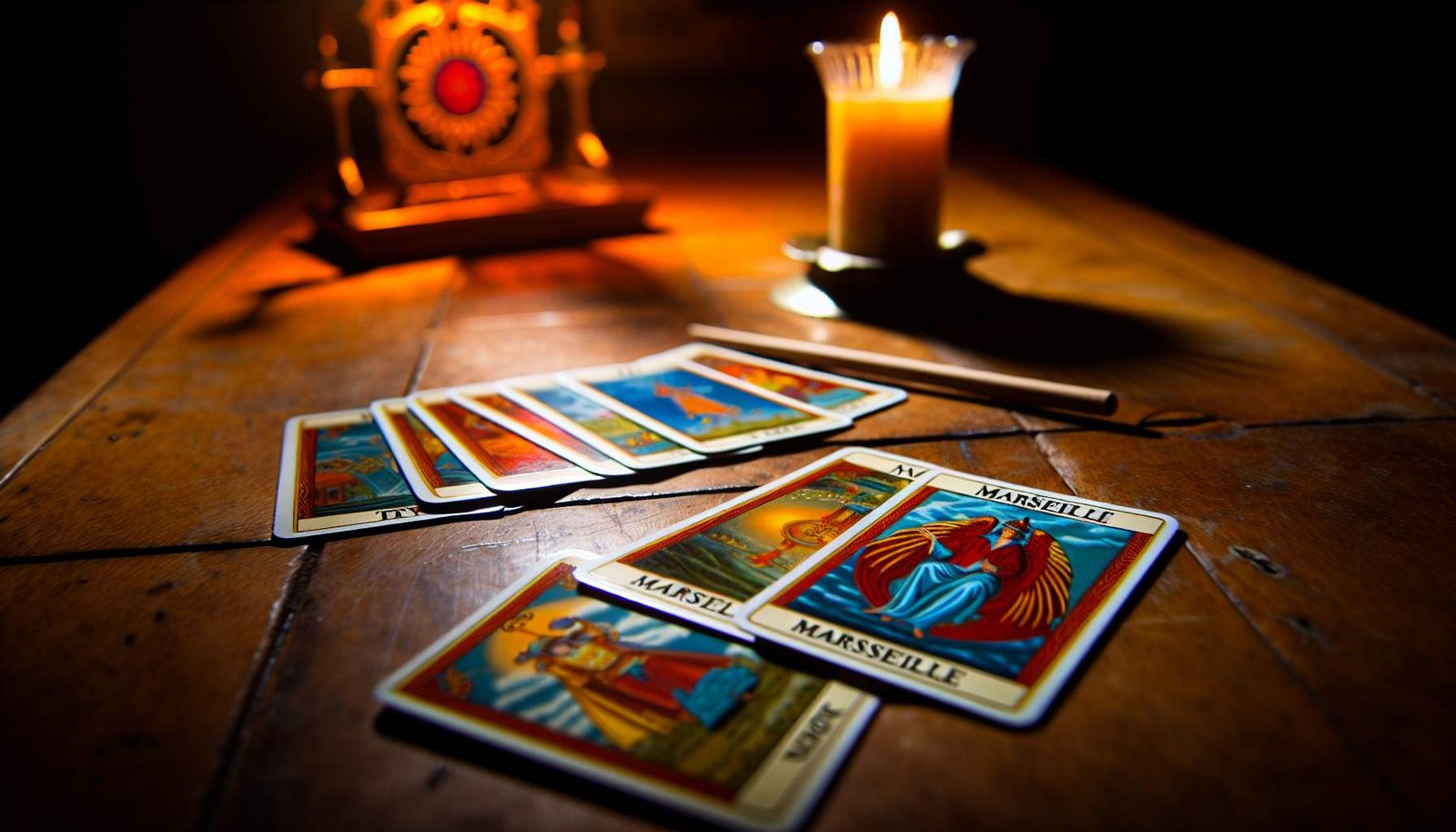 Découvrez les lames tarot Marseille avec Franck