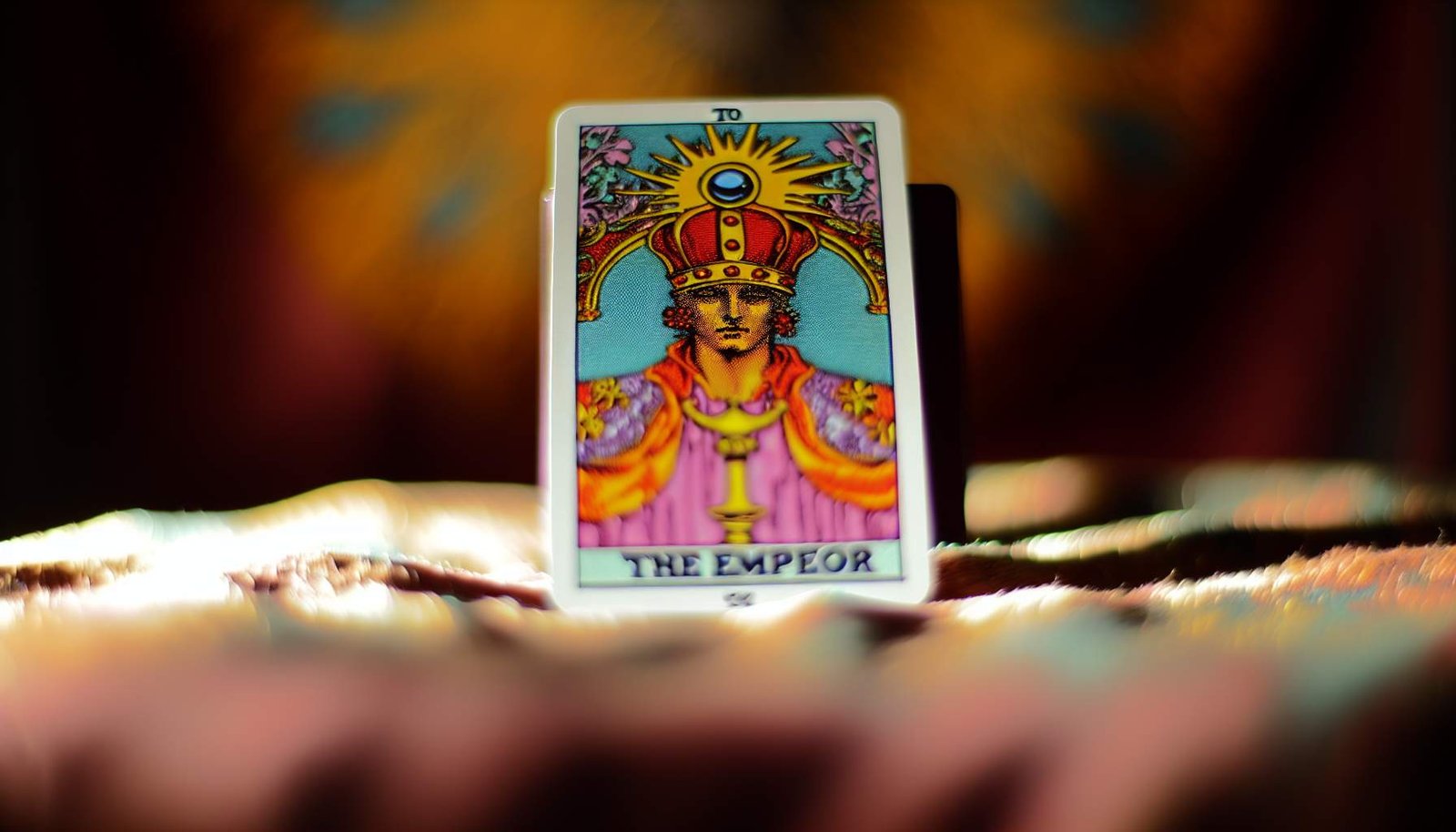 Interpréter l'empereur tarot avec Franck Stéphane
