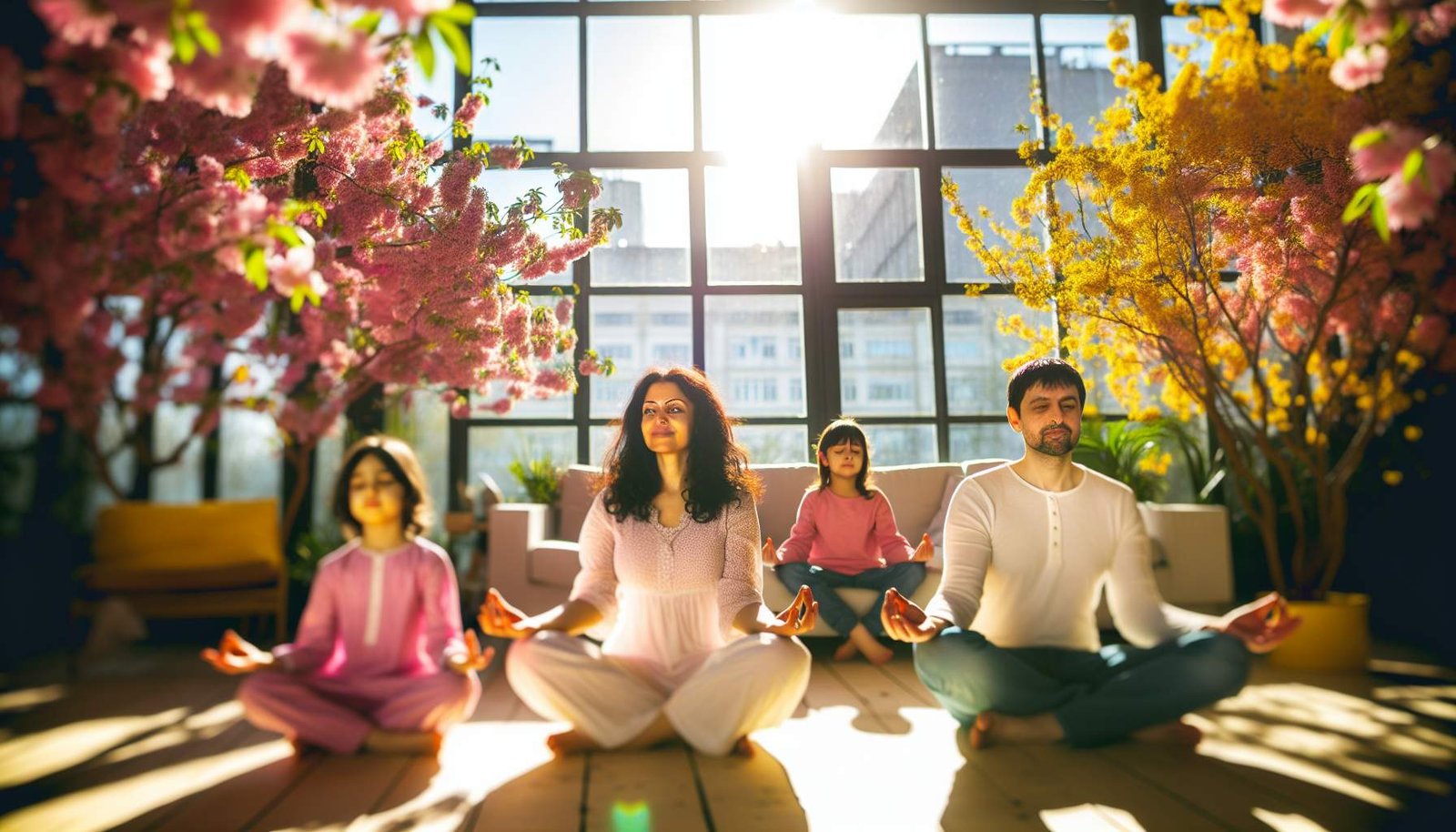 Spiritualité avril : équilibre famille et harmonie