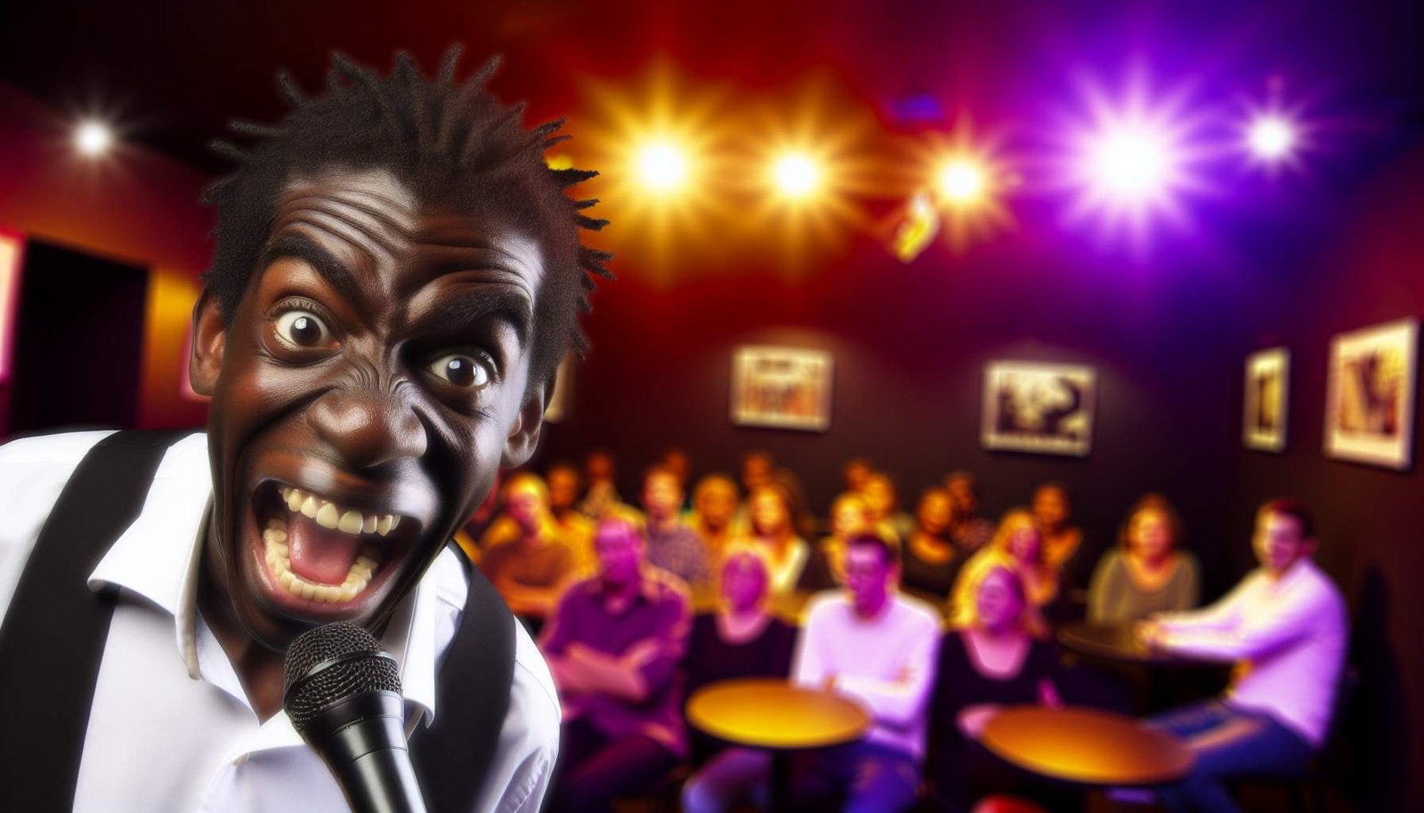 L'humoriste noir qui fait rire la France entière !